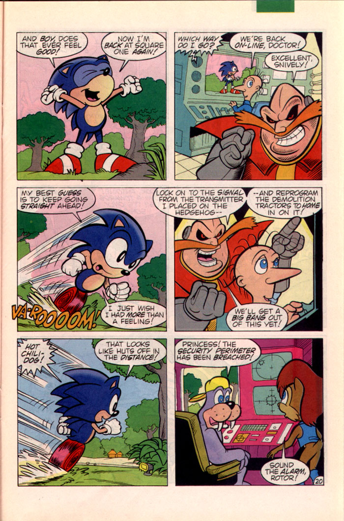 Sonic - Archie Adventure Series October 1995 Page 20